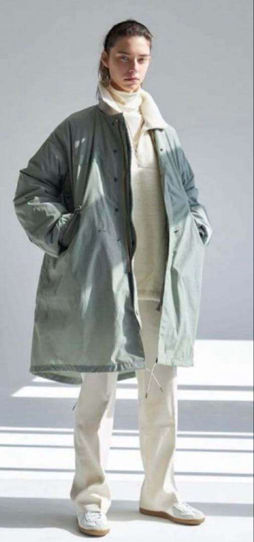 THE SHINZONE フィールドパーカー　キルトインナー付　セージカラー