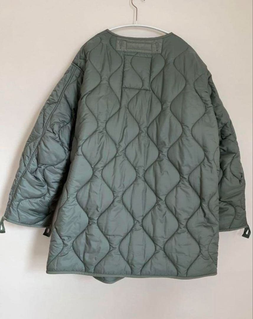 THE SHINZONE フィールドパーカー　キルトインナー付　セージカラー