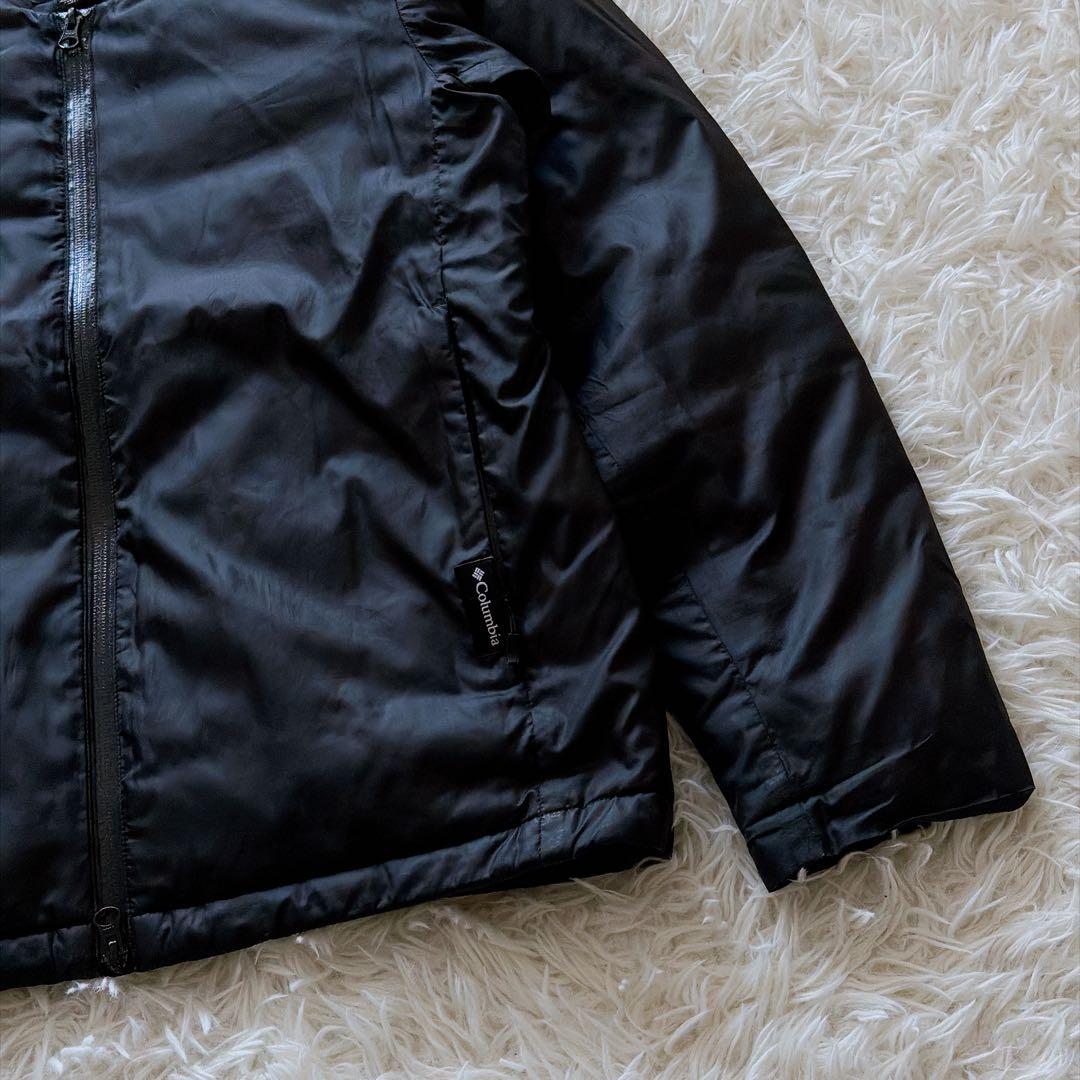 上位ライン✨コロンビア ブラックレーベル ダウンジャケット ブルゾン 黒