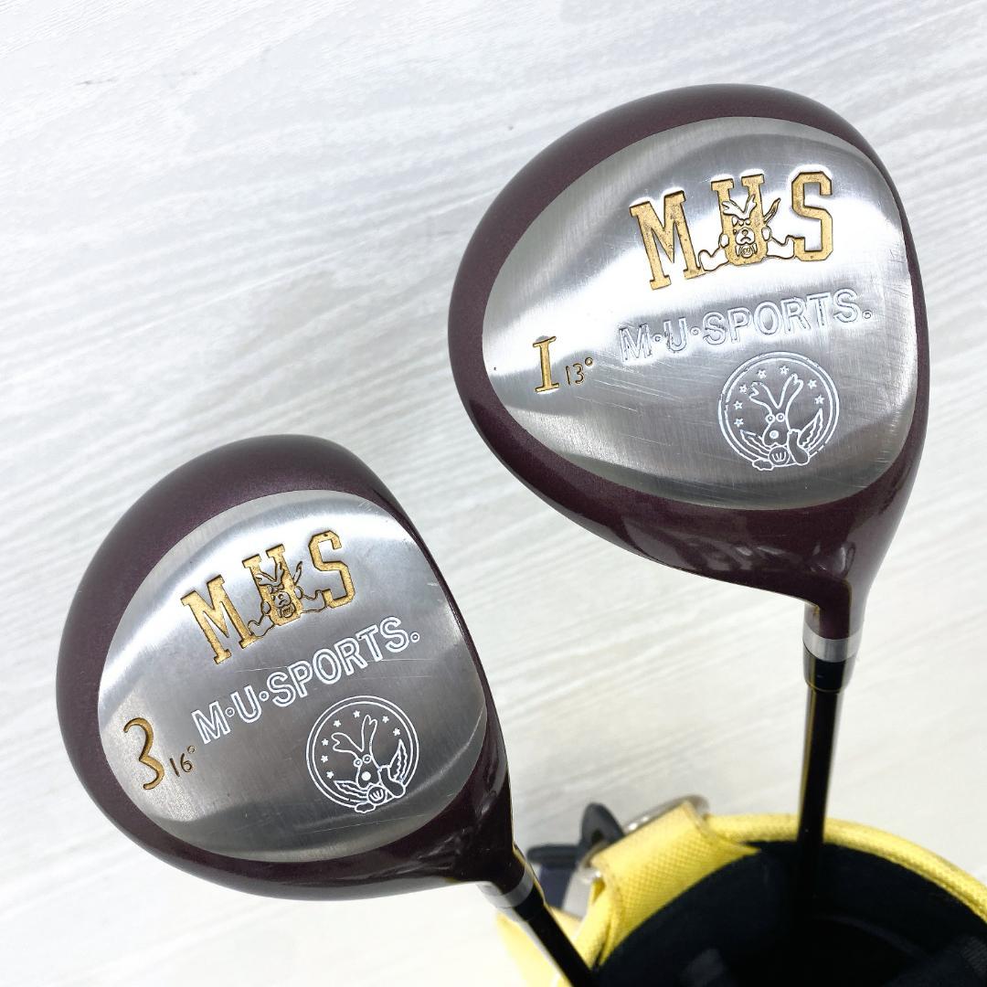【格安‼】 M.U.SPORTS レディース ゴルフクラブ 初心者セット L