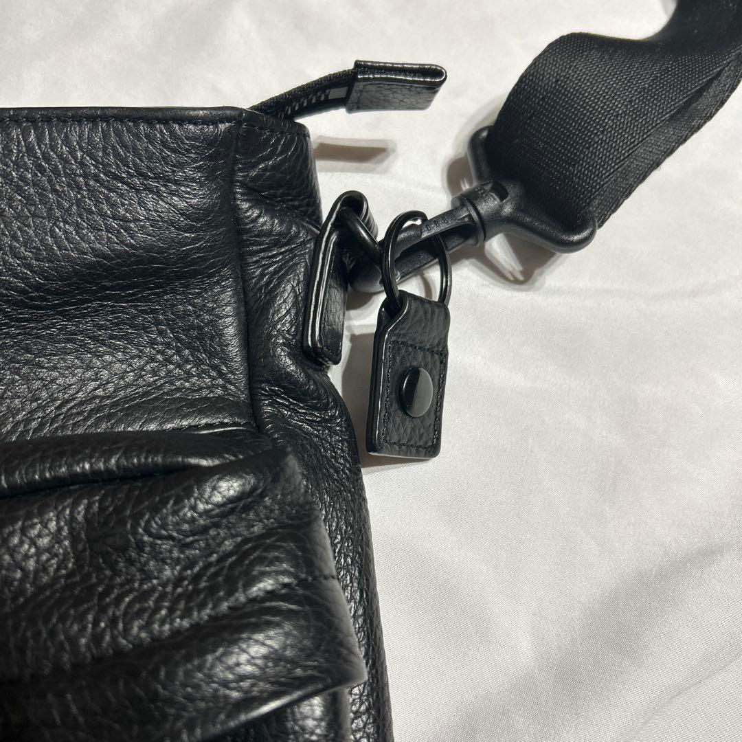 sonne✖️begin レザーヘルメットバッグ　B4サイズ