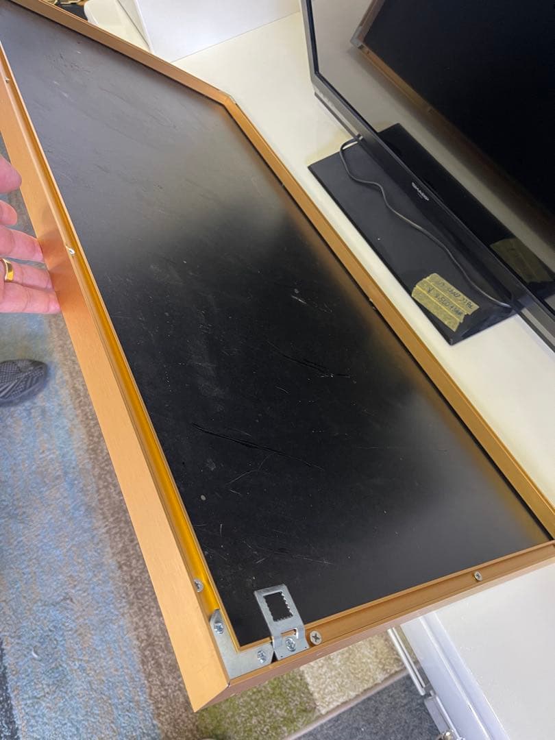 モノクロ象のフォトフレーム