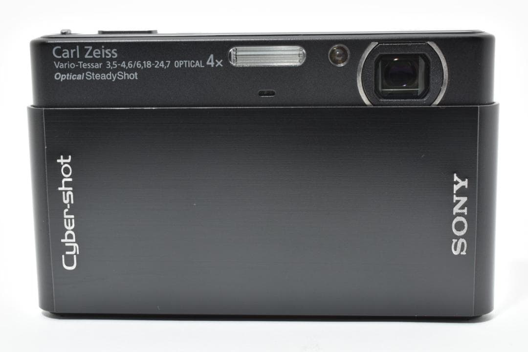 【美品】SONY Cyber-shot DSC-T77 ブラック　動作確認済