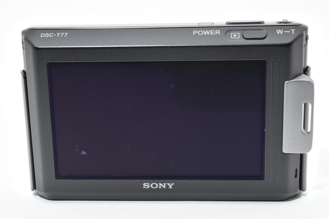 【美品】SONY Cyber-shot DSC-T77 ブラック　動作確認済