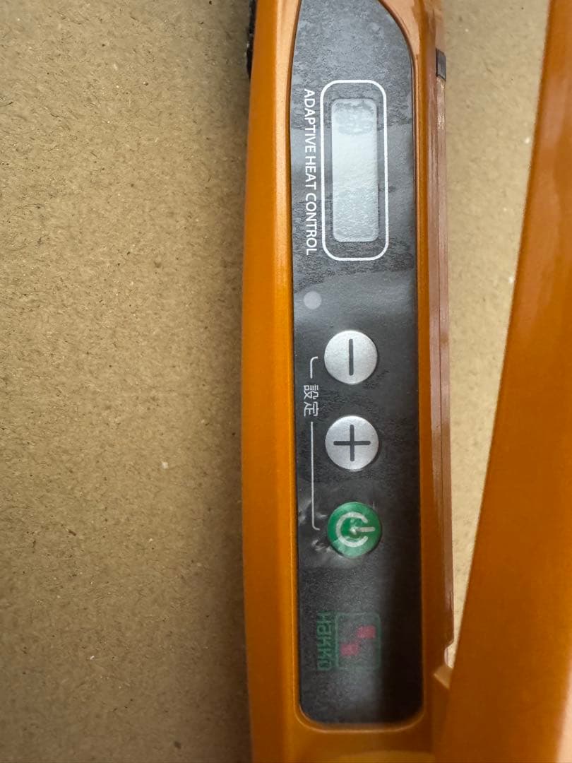 値下げ)ADST Premium DS2 ストレートヘアアイロン　オレンジ