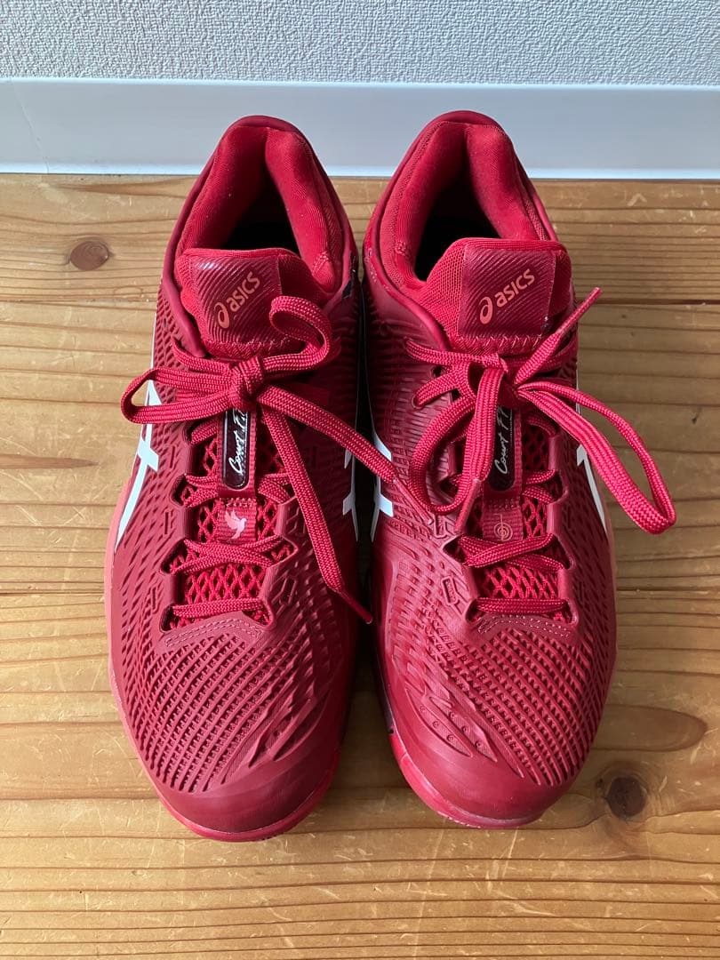 美品　アシックス テニスシューズ　COURT FF 3 NOVAK 26.0cm