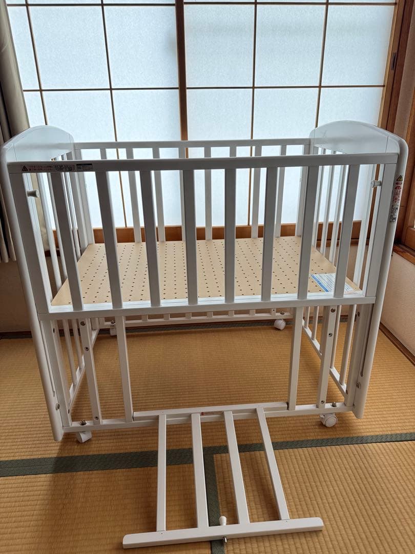 Katoji ベビーベッド　ミニサイズ　ホワイト