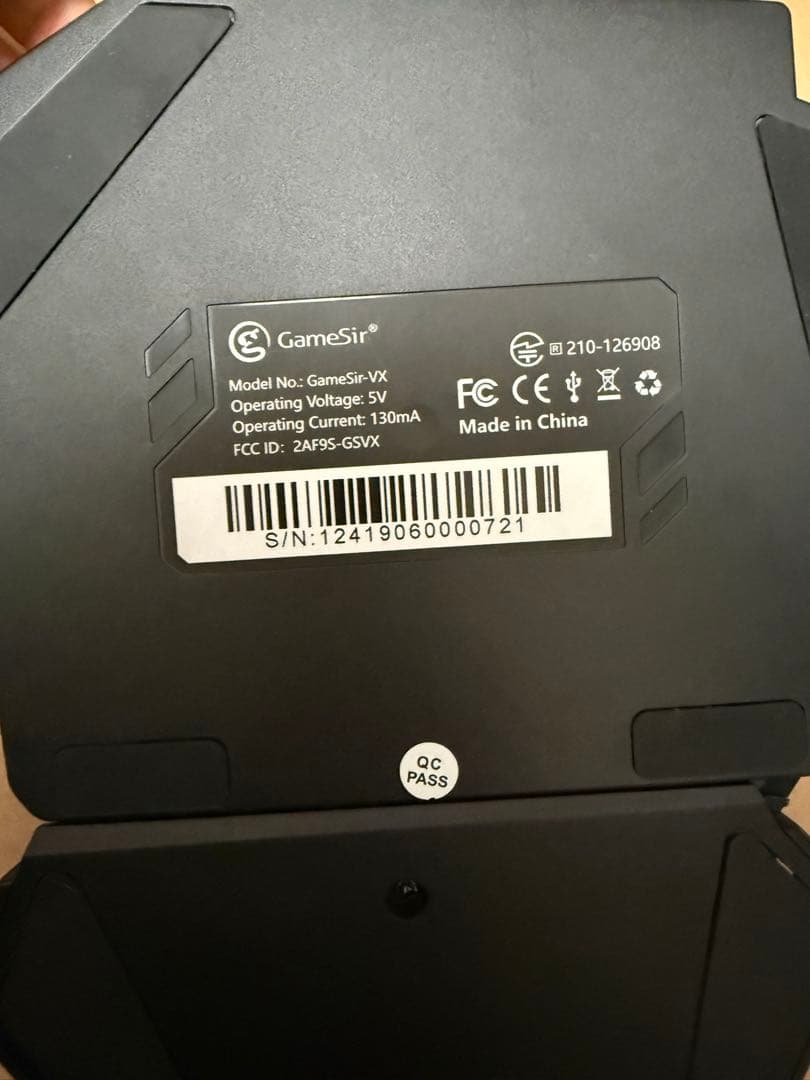 GameSir ゲーミングキーボード片手