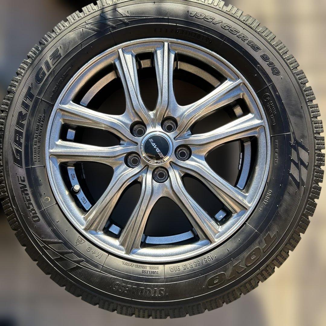 w*0様 TOYOタイヤ＆15インチアルミホイール4本セット