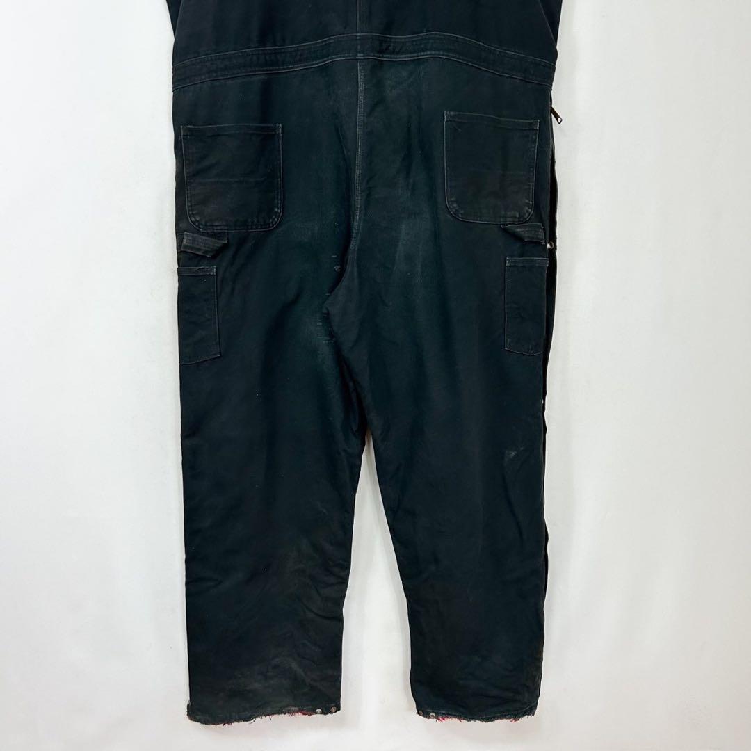 カーハートCarhartt 中綿 ダック地 ダブルニーオーバーオール S131