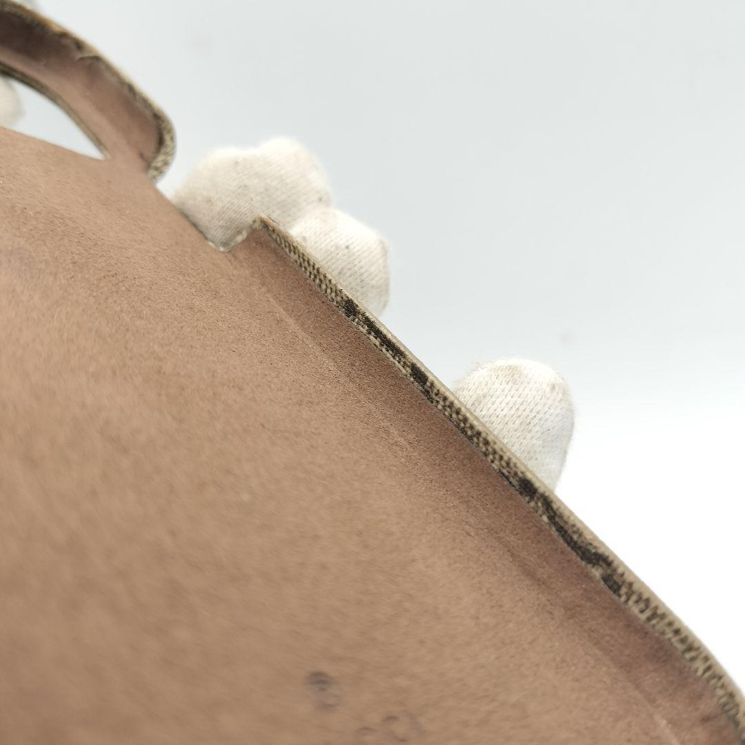 グッチ　iPhone12ケース　ハードケース　GG　PVC　ブラウン　箱付き