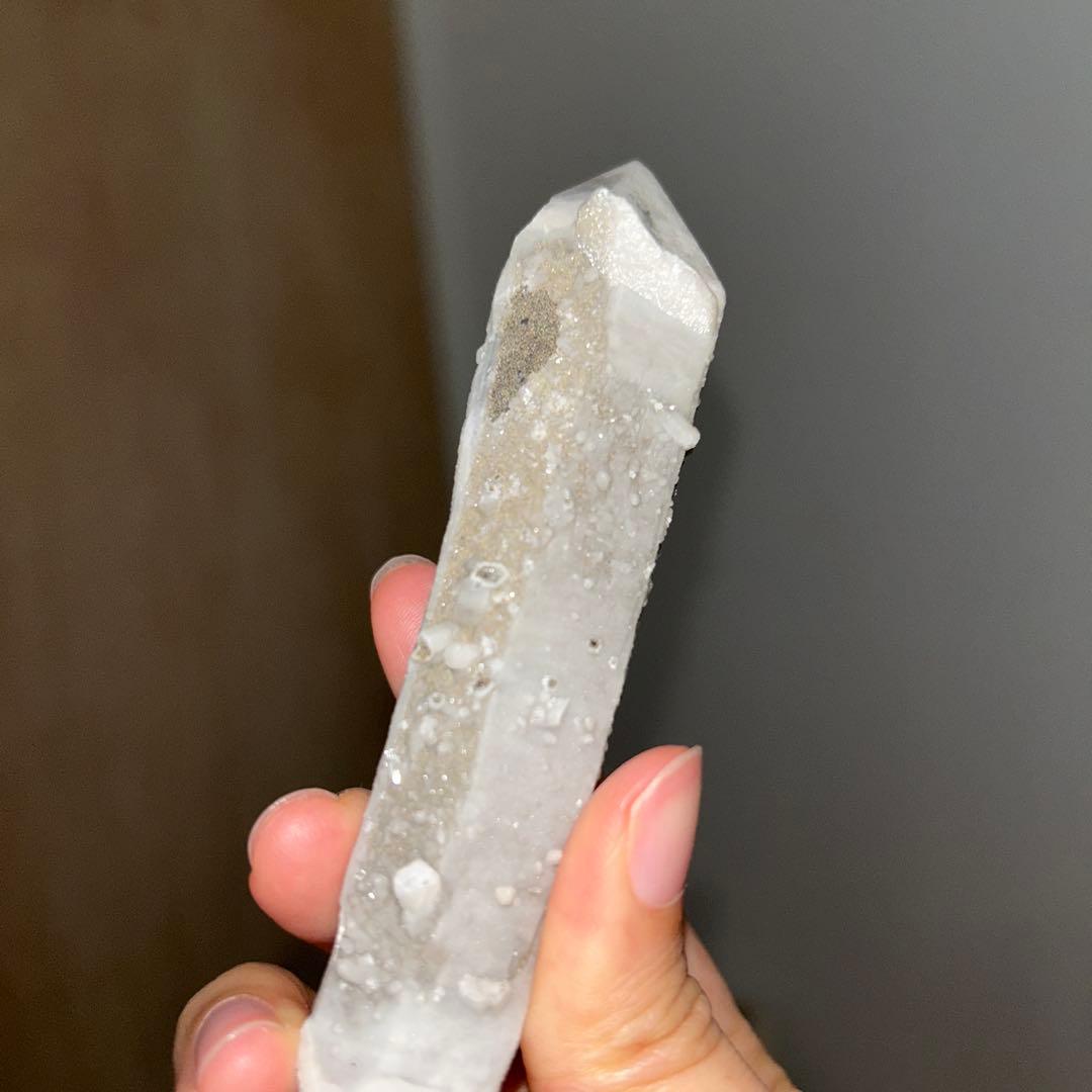 内モンゴル産 カルサイトクォーツ 天然石 レア 置物