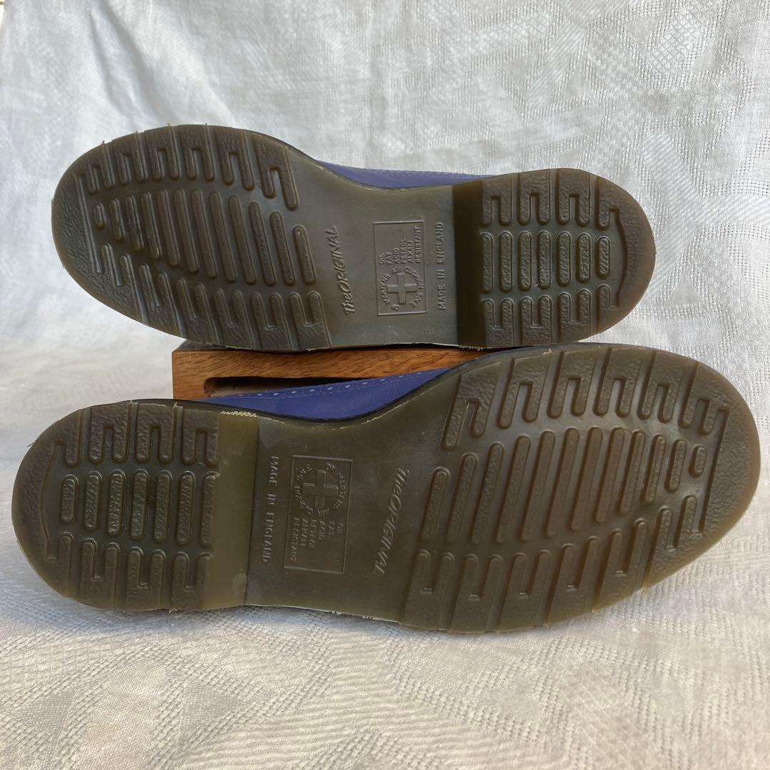 美品 ドクターマーチン 3989 イングランド製 ウィングチップ フルブローグ