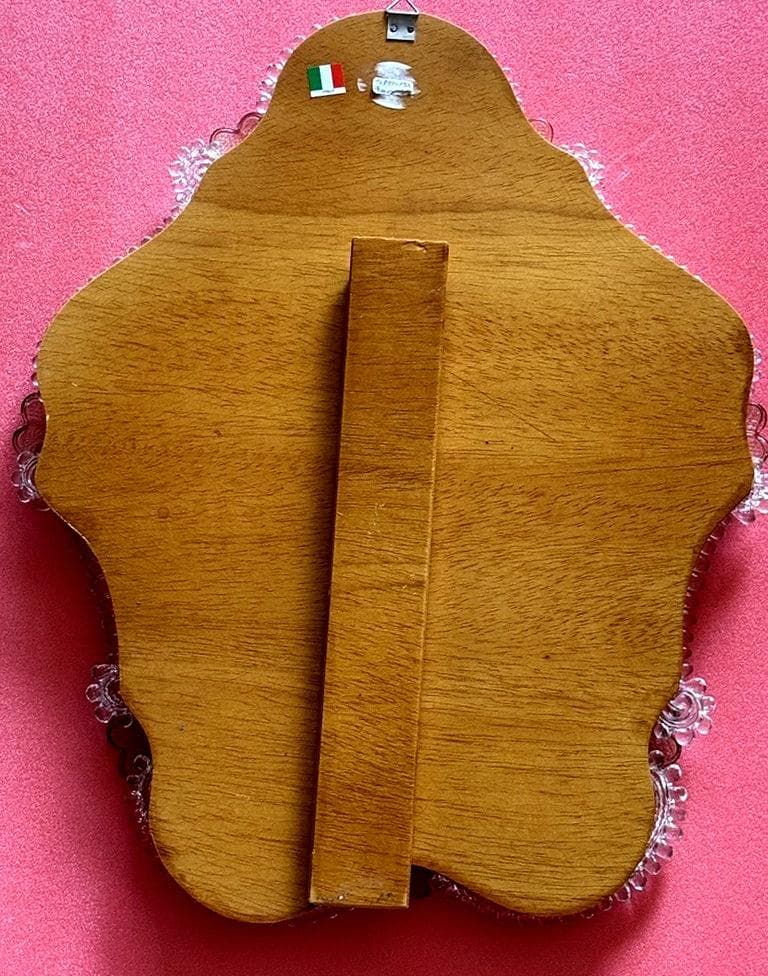 ムラーノガラス　＜Ａ＞　壁掛け・スタンドミラー　ベネチアンガラス　イタリア