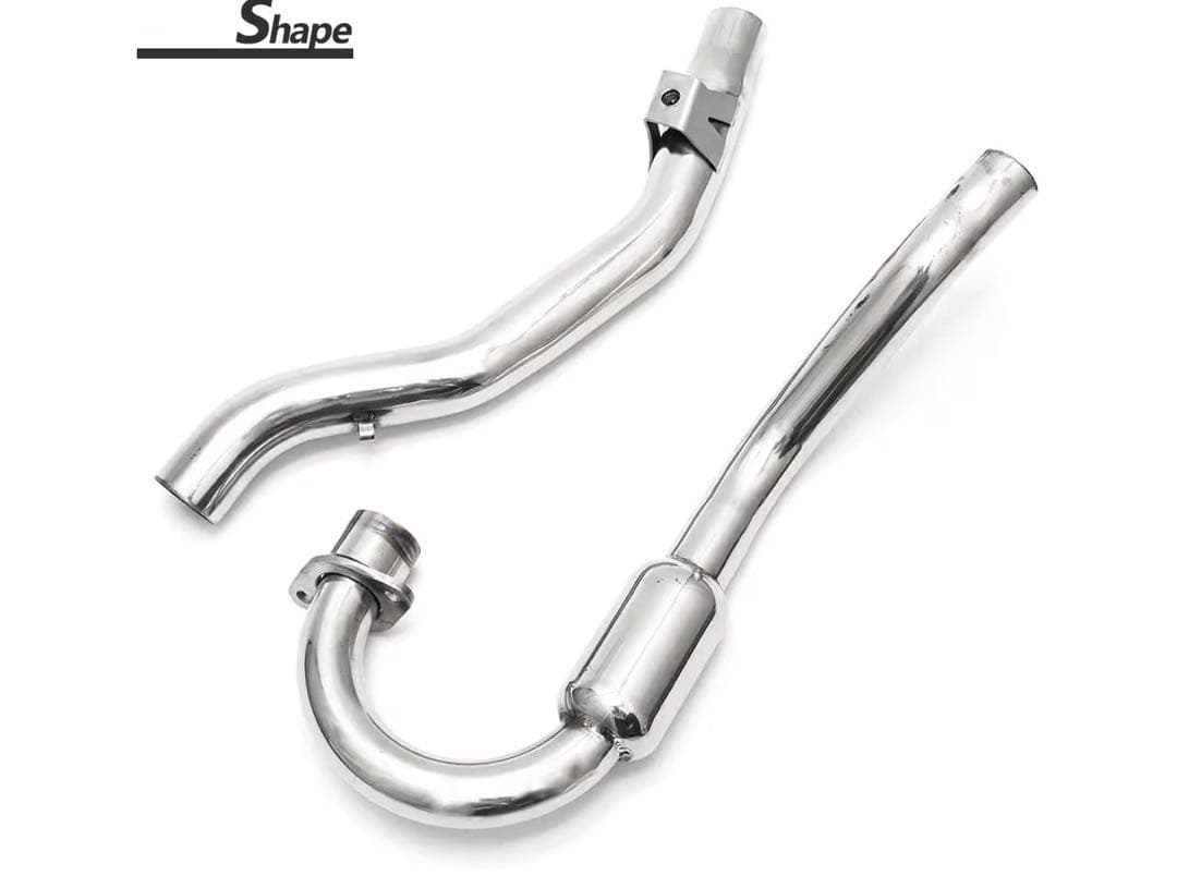 ステンレススチール マフラー 440mm