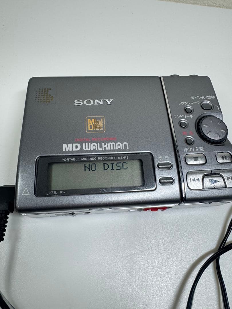 SONY ポータブルMDプレーヤー MZ-R3