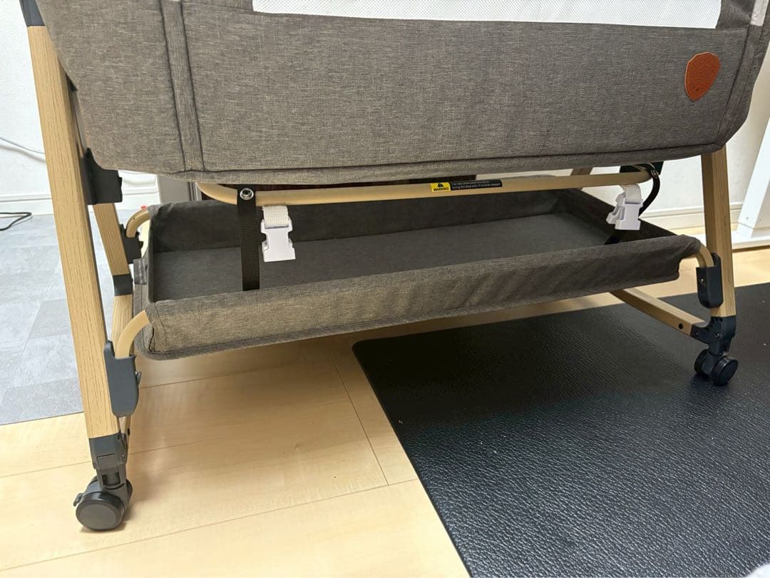 Nijakise ベビーベッド 折りたたみ