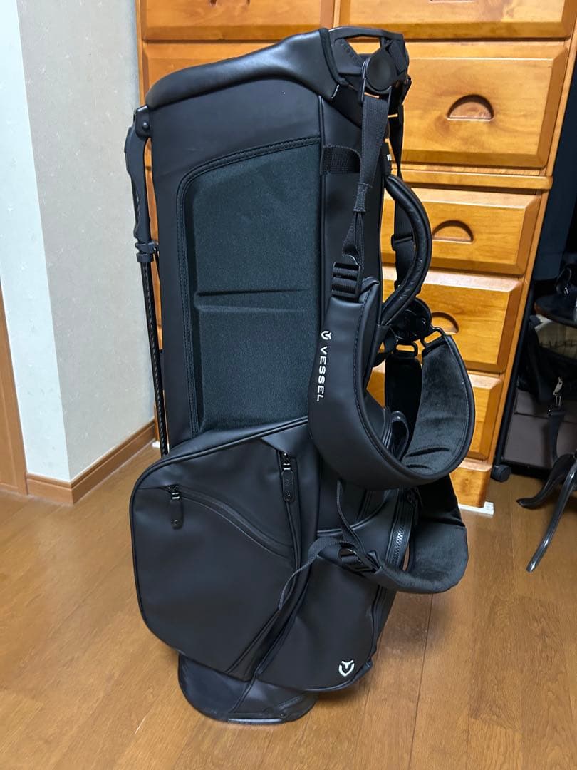 ベゼルプレイヤー3.0 スタンドキャディバッグダブルストラップ ブラック
