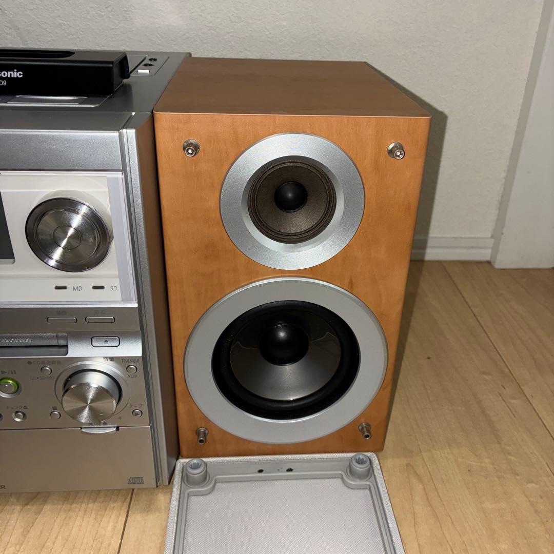 パナソニック　　カセット　MD CDミニコンポ　SA-PM670SD