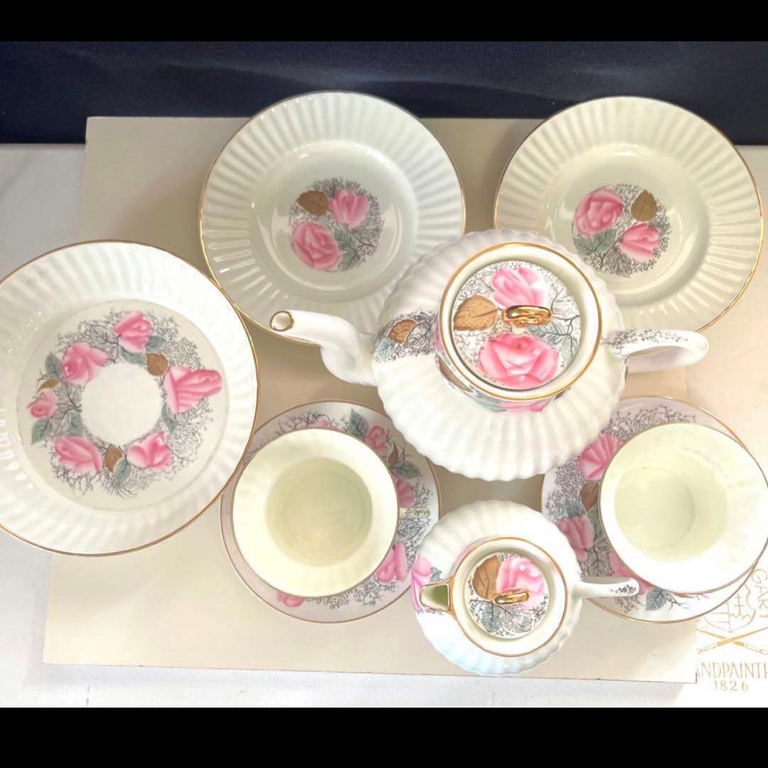 ロモノーソフ  ローズ ファべェルジェ （ファバージェ）　ポット　２人用セット