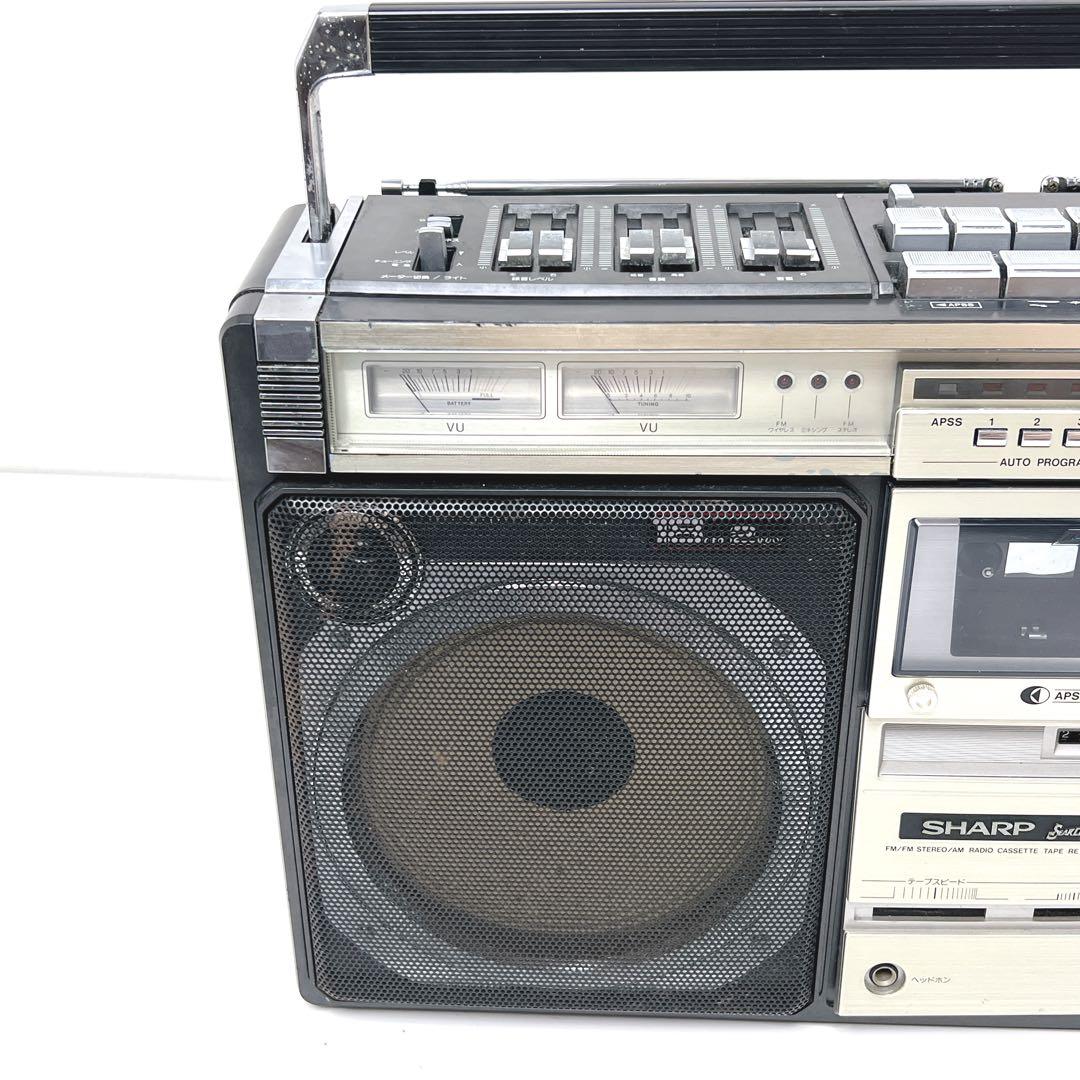 【希少】 SHARP ラジオ付ステレオテープレコーダー GF-505SB