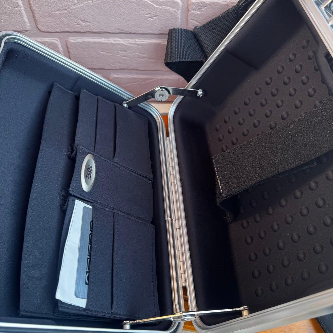 【廃番】ゼロハリバートン 2way アルミニウム ミニアタッシュケース