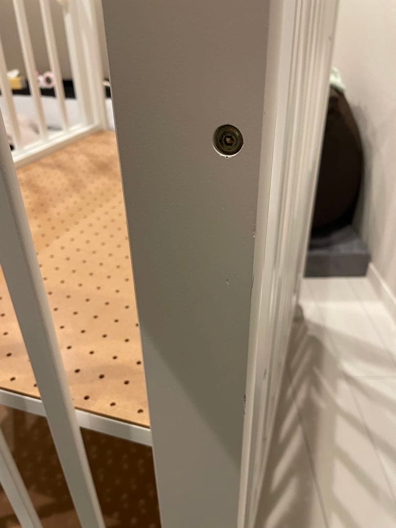 【アユム】KATOJI ホワイト 木製ミニベビーベッド