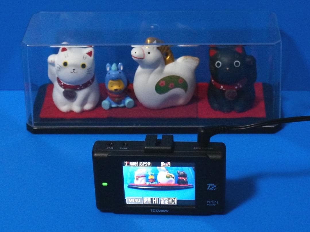 電池新品☆整備品☆新品SD64GB☆セルスターTZ-D205W☆美品☆最新Ver