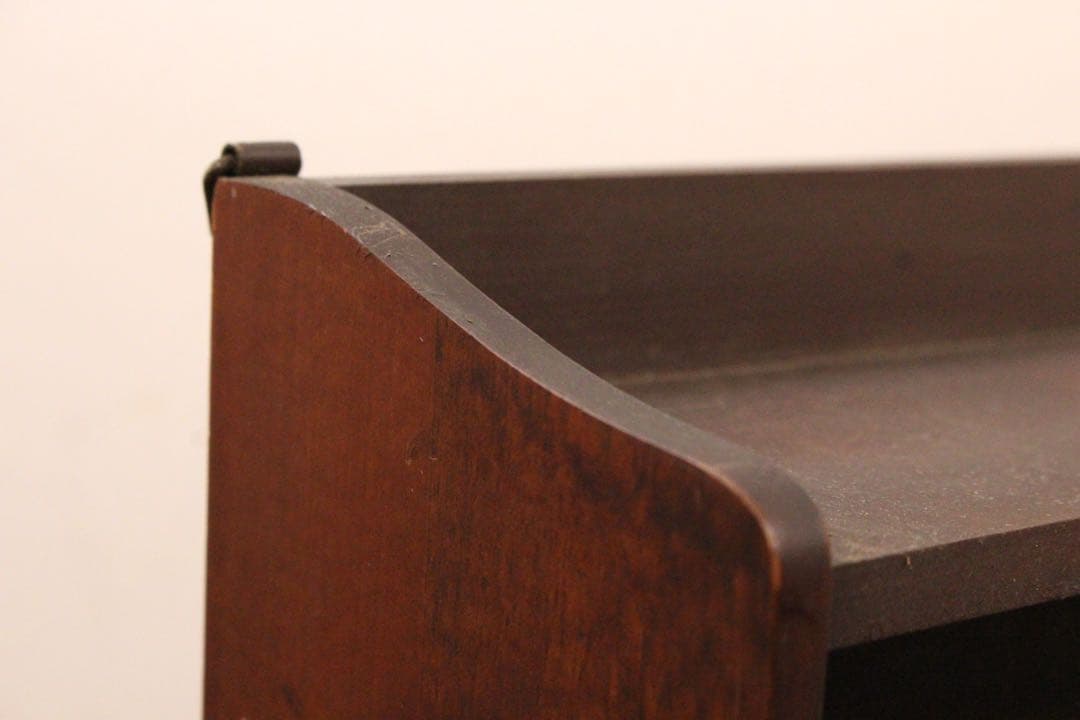 No5230 ヴィンテージ　木製吊り棚　高さ42×横幅101.5cm 送料無料