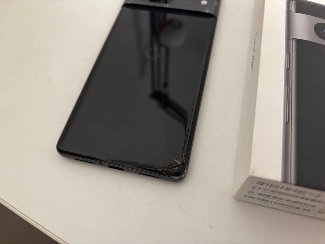 Google Pixel 7 ブラック 本体、箱付き　simフリー