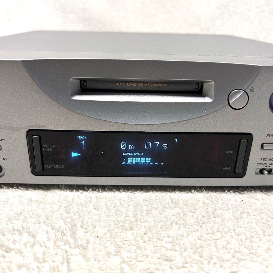 【極美品 動作確認済】SONY ソニー MDS-PC1 MDデッキ レコーダー