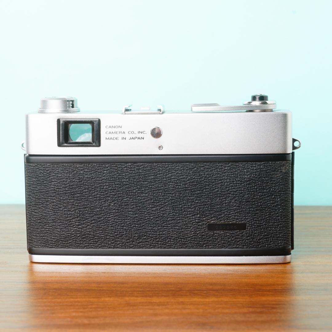 [美品] 完動品◎Canon キャノネットQL17 フィルムカメラ #85