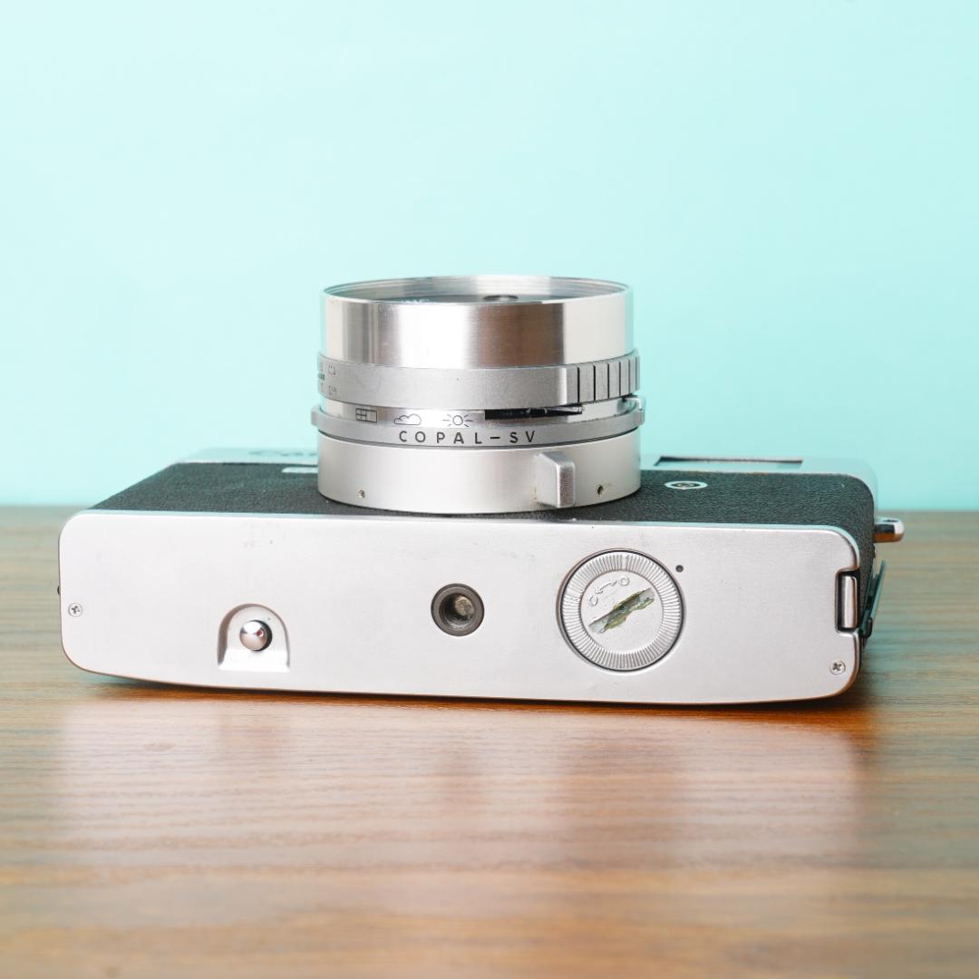 [美品] 完動品◎Canon キャノネットQL17 フィルムカメラ #85