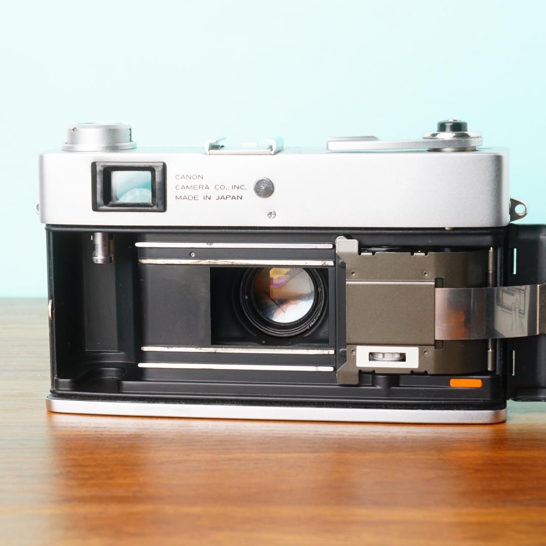 [美品] 完動品◎Canon キャノネットQL17 フィルムカメラ #85