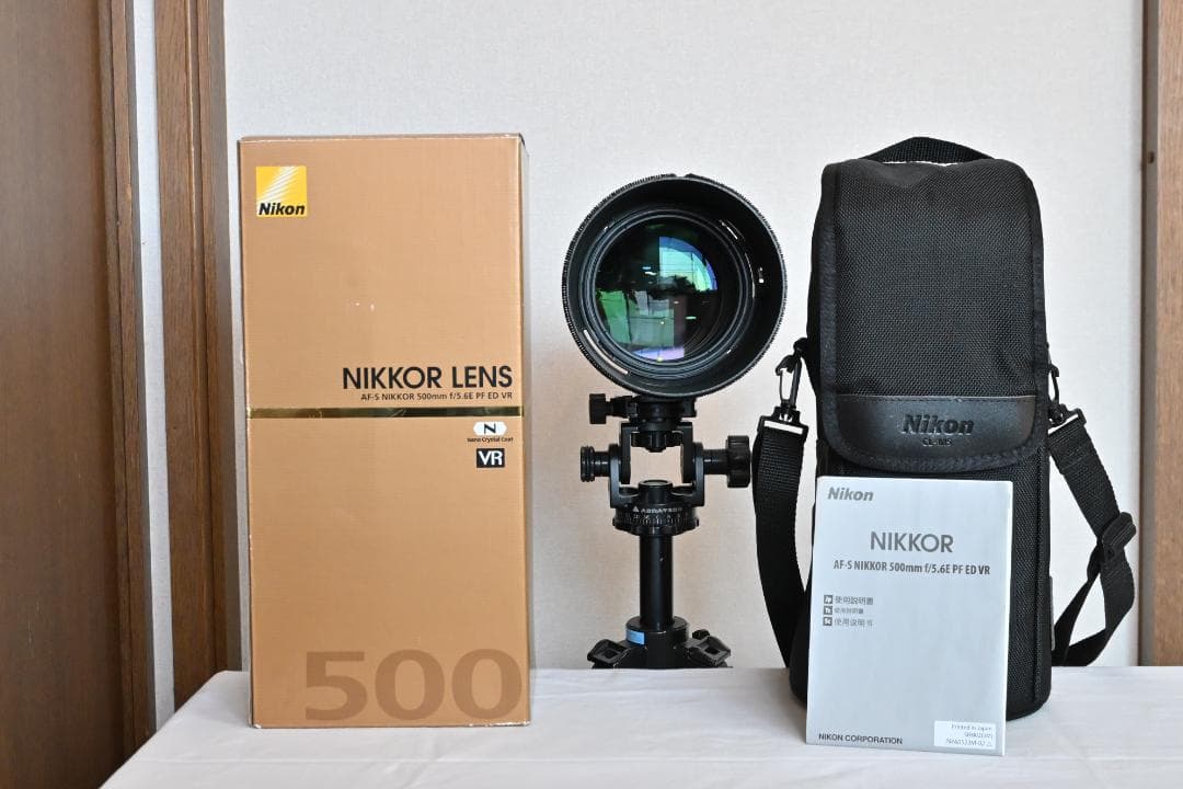NikonAF-S 500mm f/5.6E PF ED VR +TC-20EⅢ