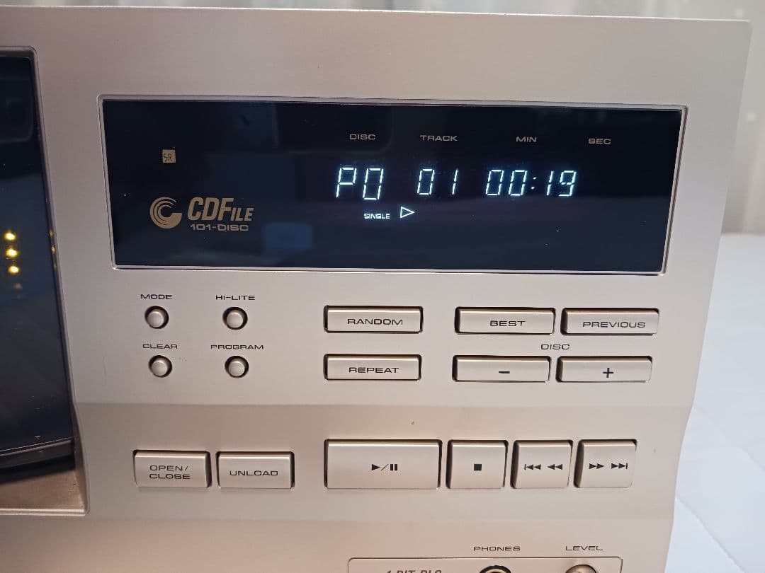 パイオニア１０１連奏ＣＤチェンジャー ＰＤ－Ｆ９０８