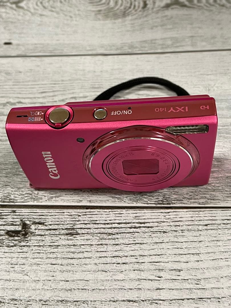 Canon IXY 140 ピンク 本体と付属品（説明書　箱無し）