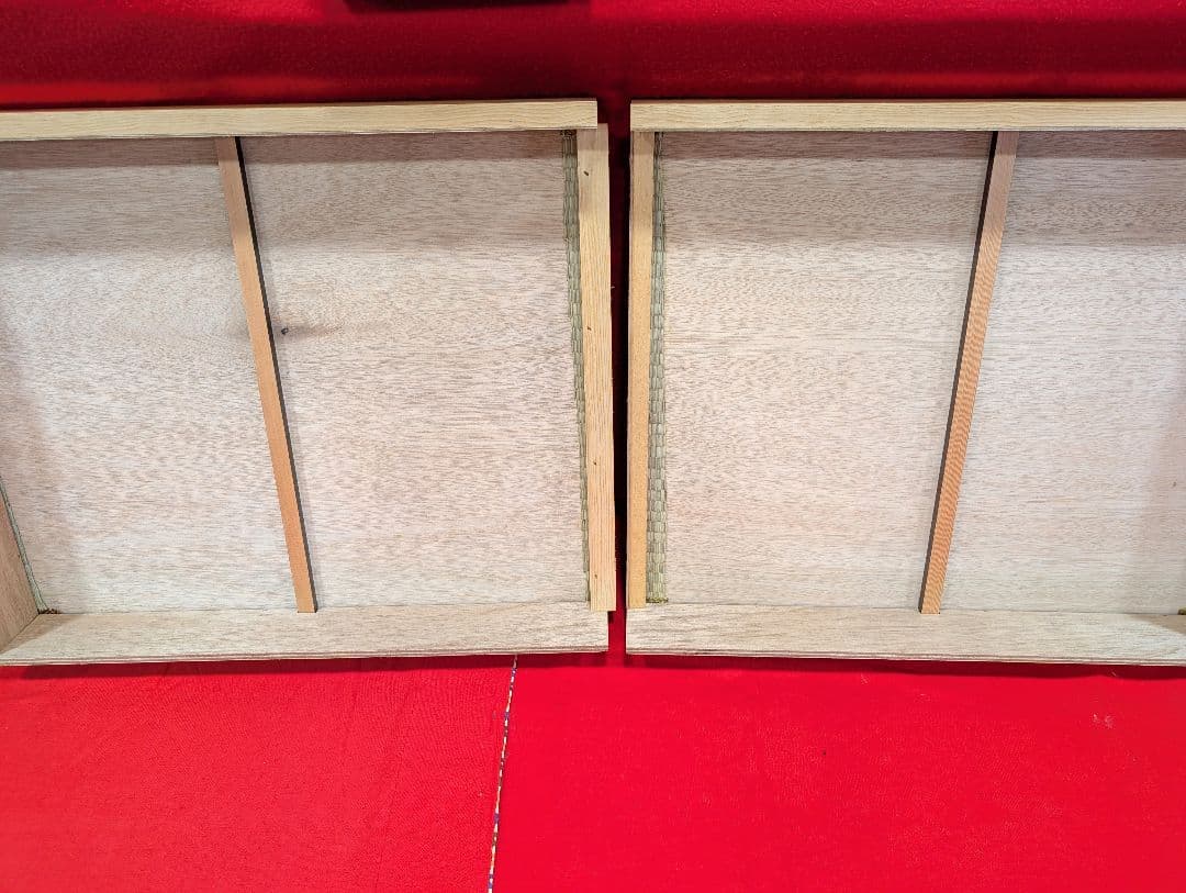 45号 黄金鶴 御殿台 セパレート 飾り台 畳台 金色 繧繝 金具 雛人形