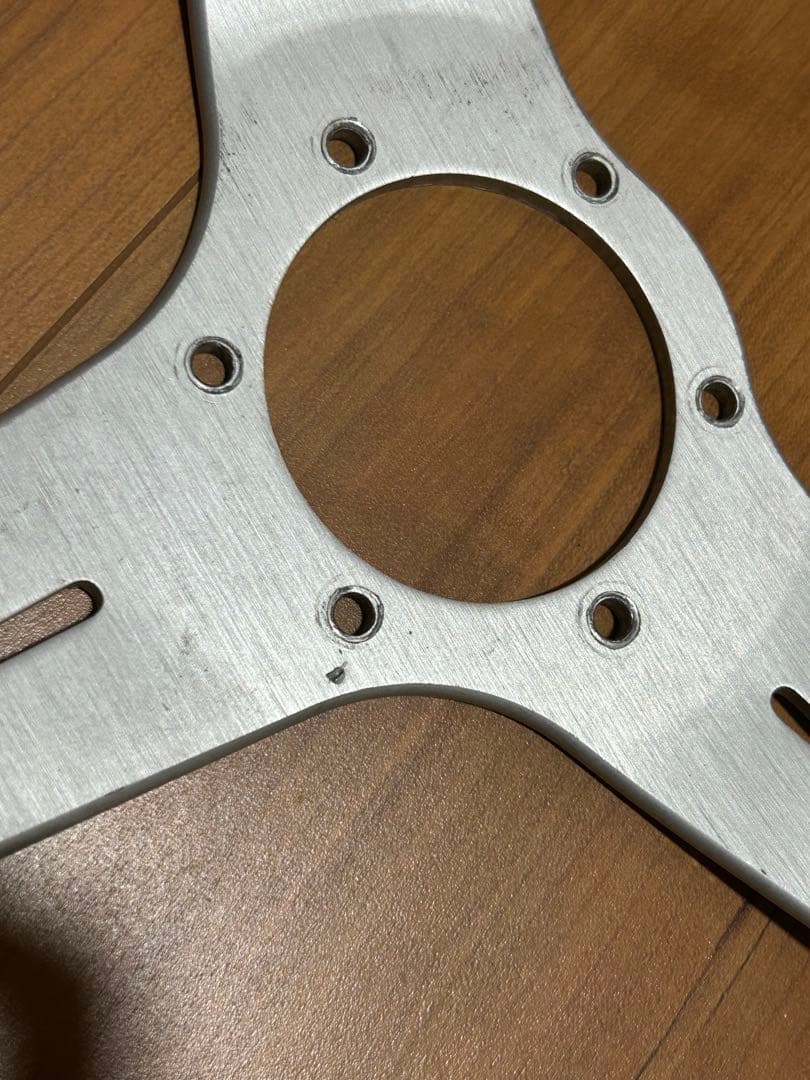 ナルディ　クラシック　ステアリングハンドル　当時物　刻印あり　黒　レザー 38