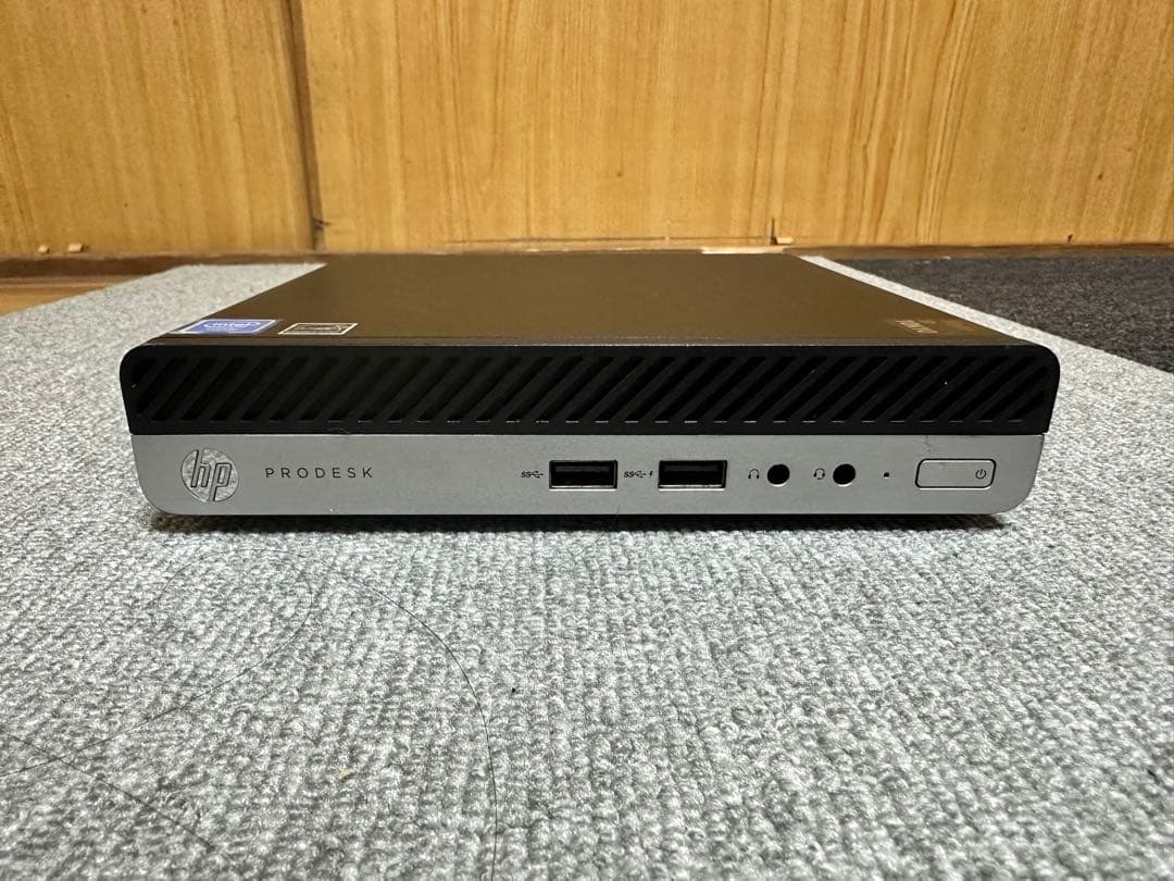 すぐ使用可能：HP EliteDesk 400 G4 SSD Office付き
