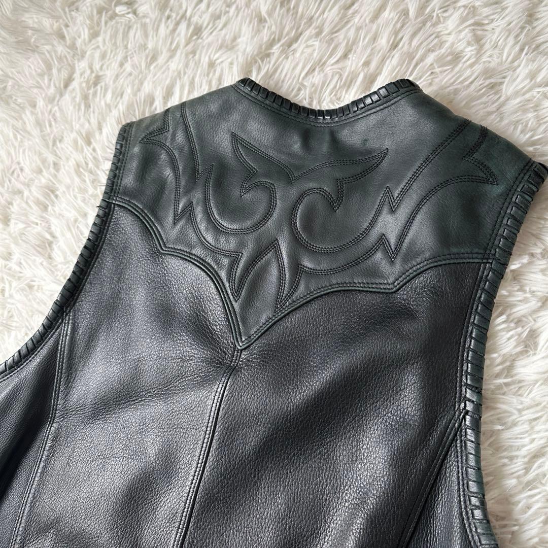 Michael Hoban NORTH BEACH 本革 レザーベスト 90s