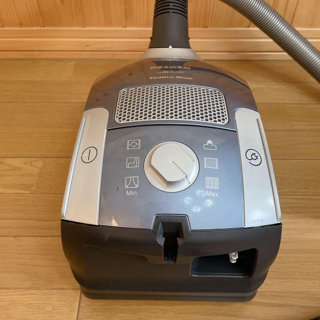 【完動品】Miele ミーレ 掃除機 S4280 Tealite Blue