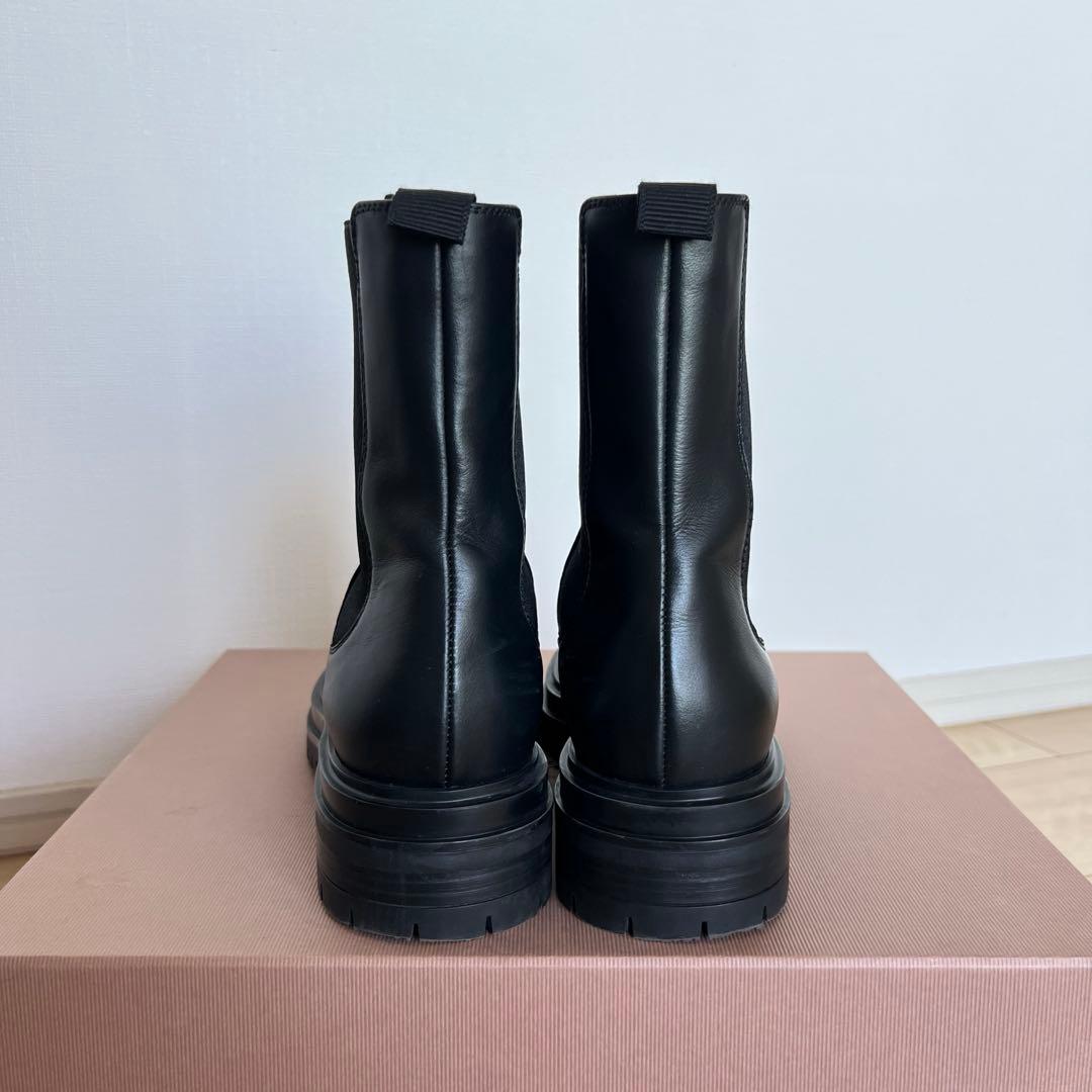 Gianvito Rossi ジャンヴィトロッシ サイドゴア ブーツ 37 美品