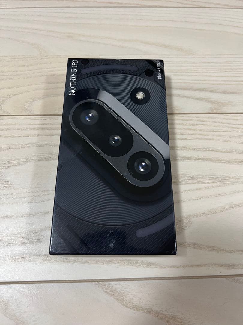 【新品未開封】Nothing phone 3a 8GB/128GB ブラック