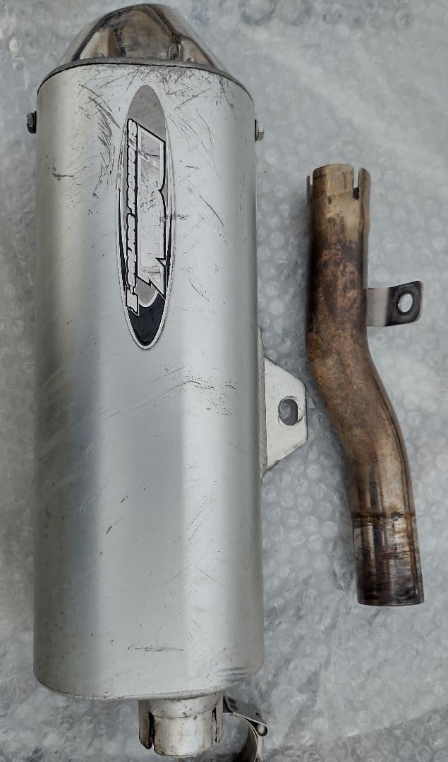 セロー250 BST ステンレス マフラー クランプ付き