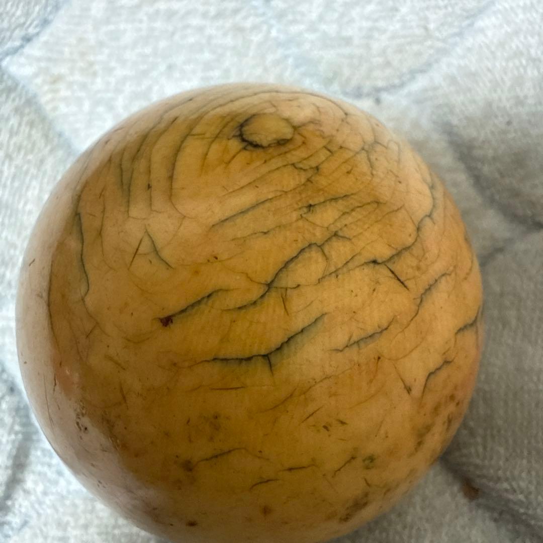 天然素材 ビリヤード球 球 レトロ ボール