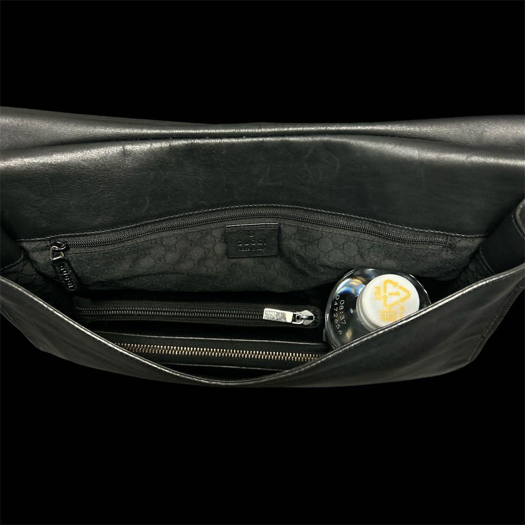 美品　GUCCI グッチ ショルダーバッグ 黒