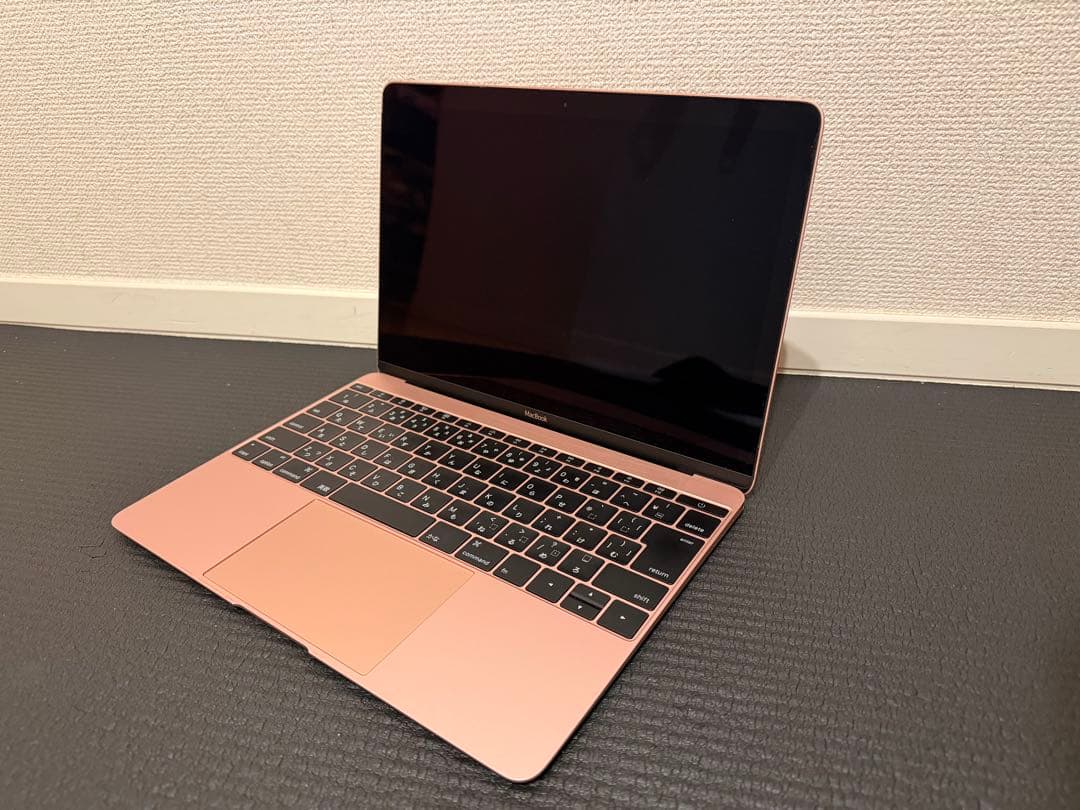 【美品】512GB ローズピンク MacBook A1534 12inch