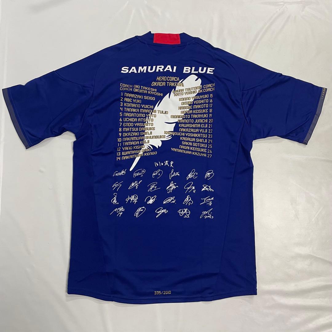 2010年 W杯 日本代表 メモリアルユニフォーム　2010枚限定 Oサイズ