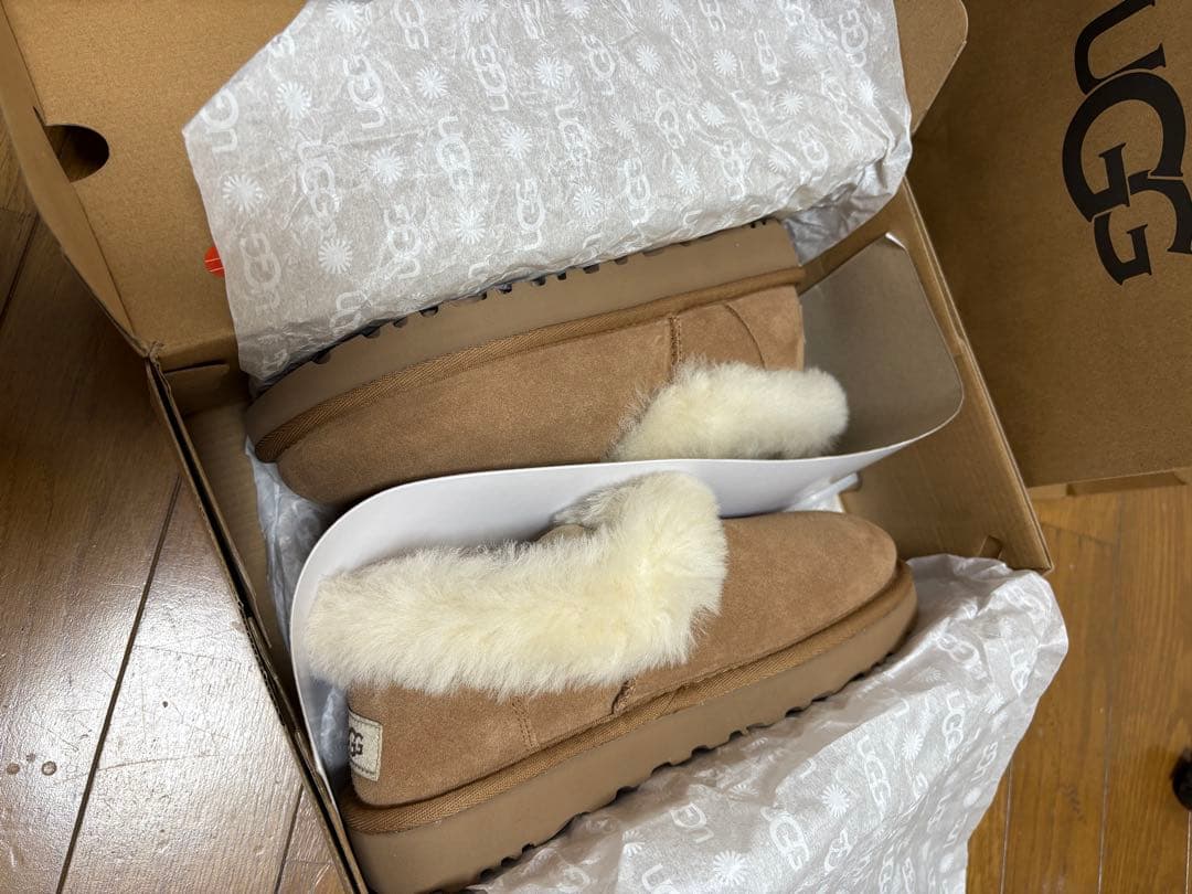 UGG 正規品 I-Nita Platform ブラウン新品未使用36 翌日発送